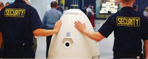 robot őr, virtuális őr, robot járőr, távőrzés őrzés robottal kereskedelmi üzletekben